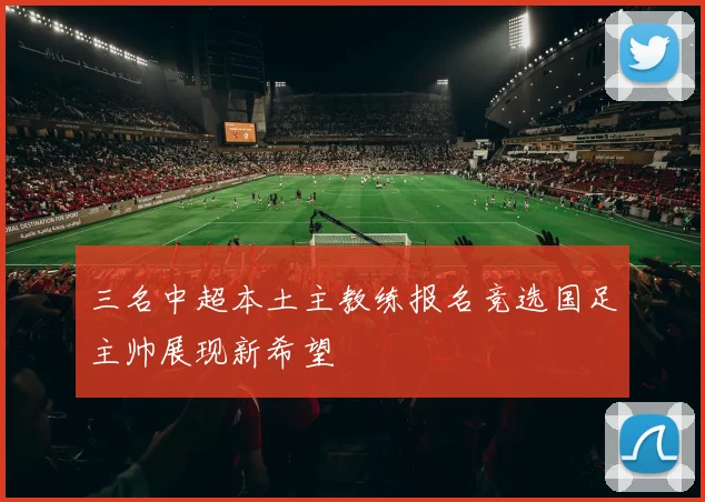 三名中超本土主教练报名竞选国足主帅展现新希望