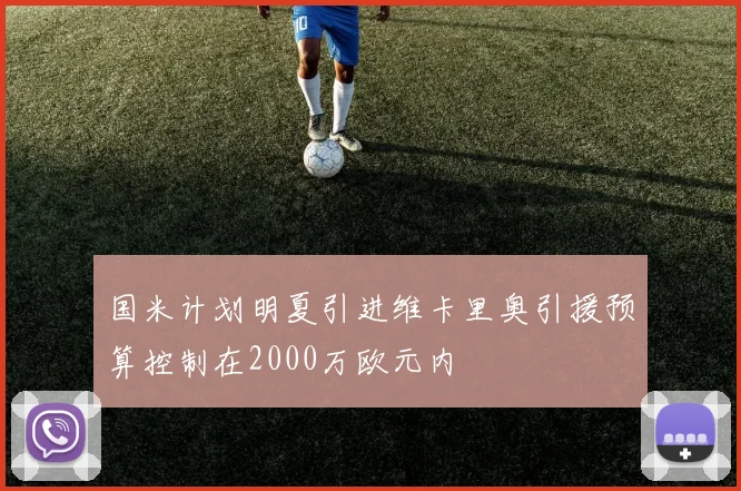 国米计划明夏引进维卡里奥引援预算控制在2000万欧元内